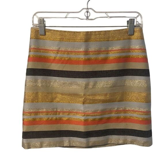 J. Crew Shimmered Mini Skirt - Picture 3 of 4